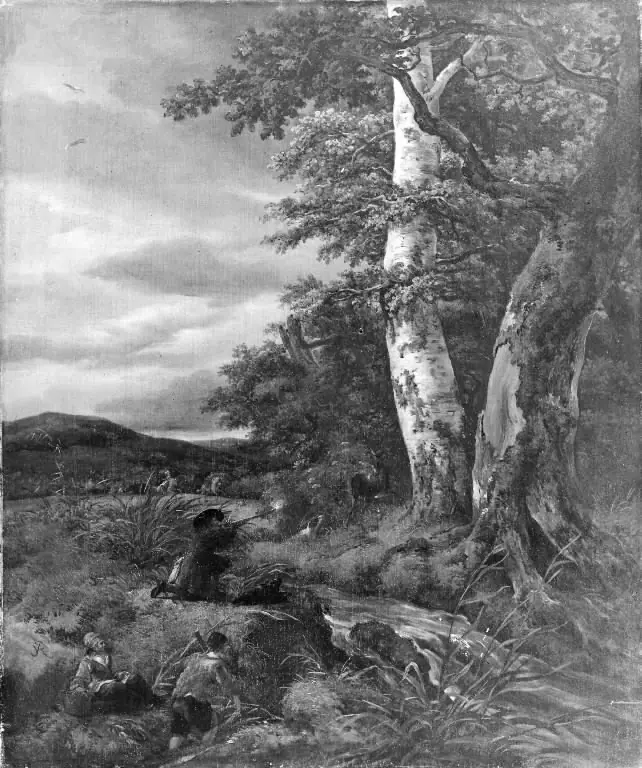 Landscape with a Hunting Scene