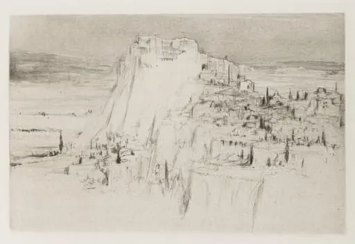 Herodias: Page 3, The citadel of Machaerus rose from the eastern side of the Dead Sea, on a peak of basalt, having the shape of a cone