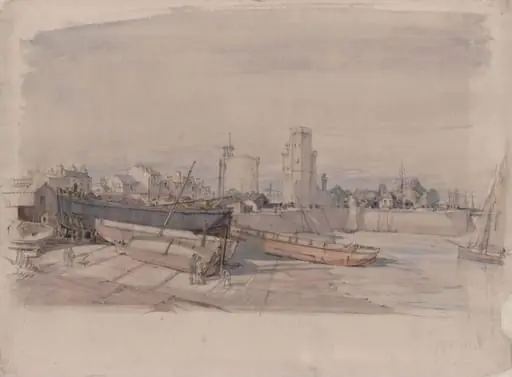 Entrance to the Harbour, La Rochelle