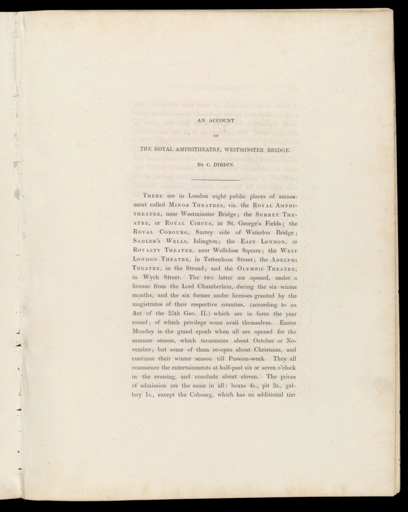 H Beard Print Collection, by Unknown, 1824
