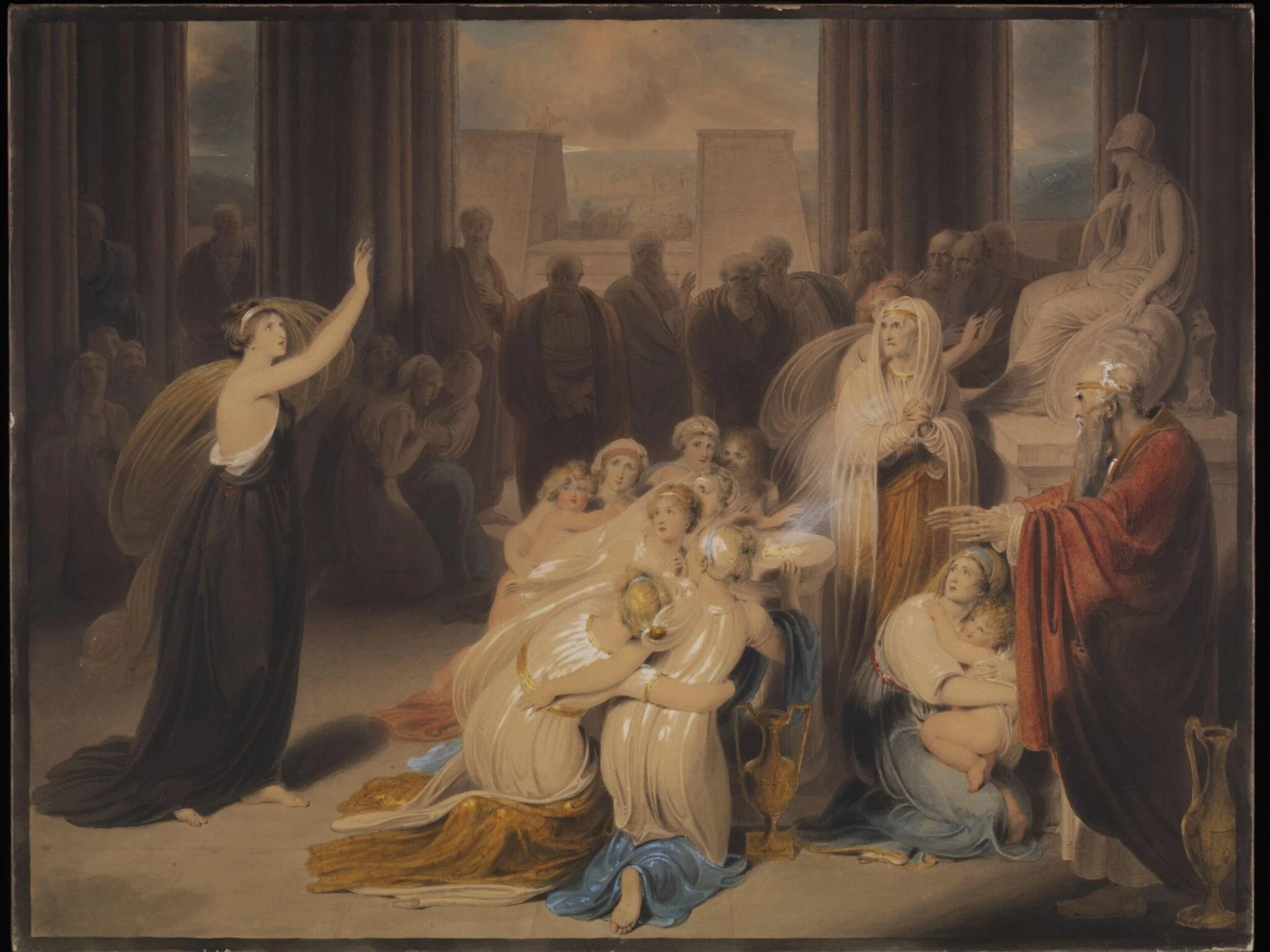 Cassandra in the Temple of Minerva