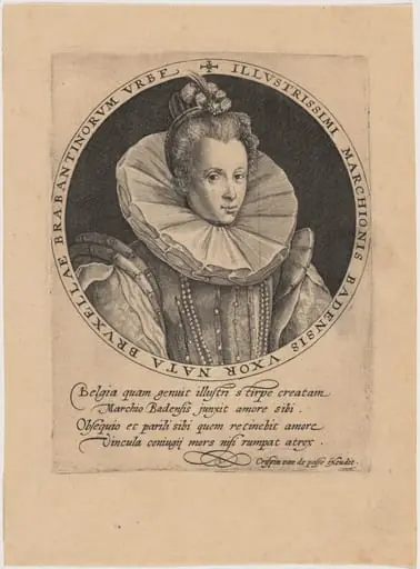 Elizabeth van Pallandt, Countess of Culemborg, Wife of Jacob, Margrave of Baden