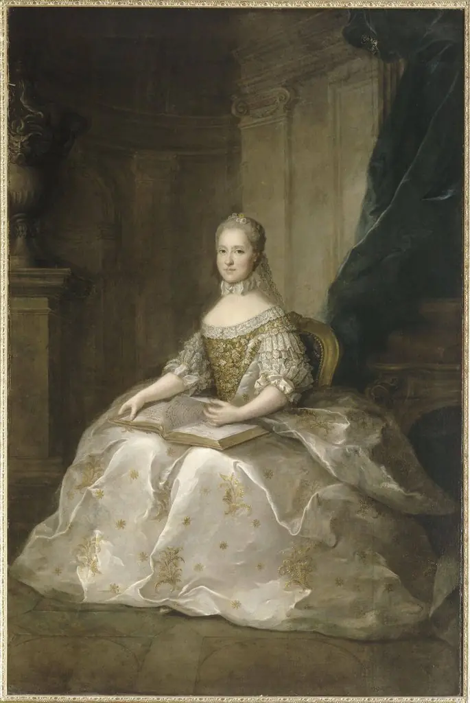 Portrait of Maria Josepha of Saxony (1731–1767), Dauphine of France