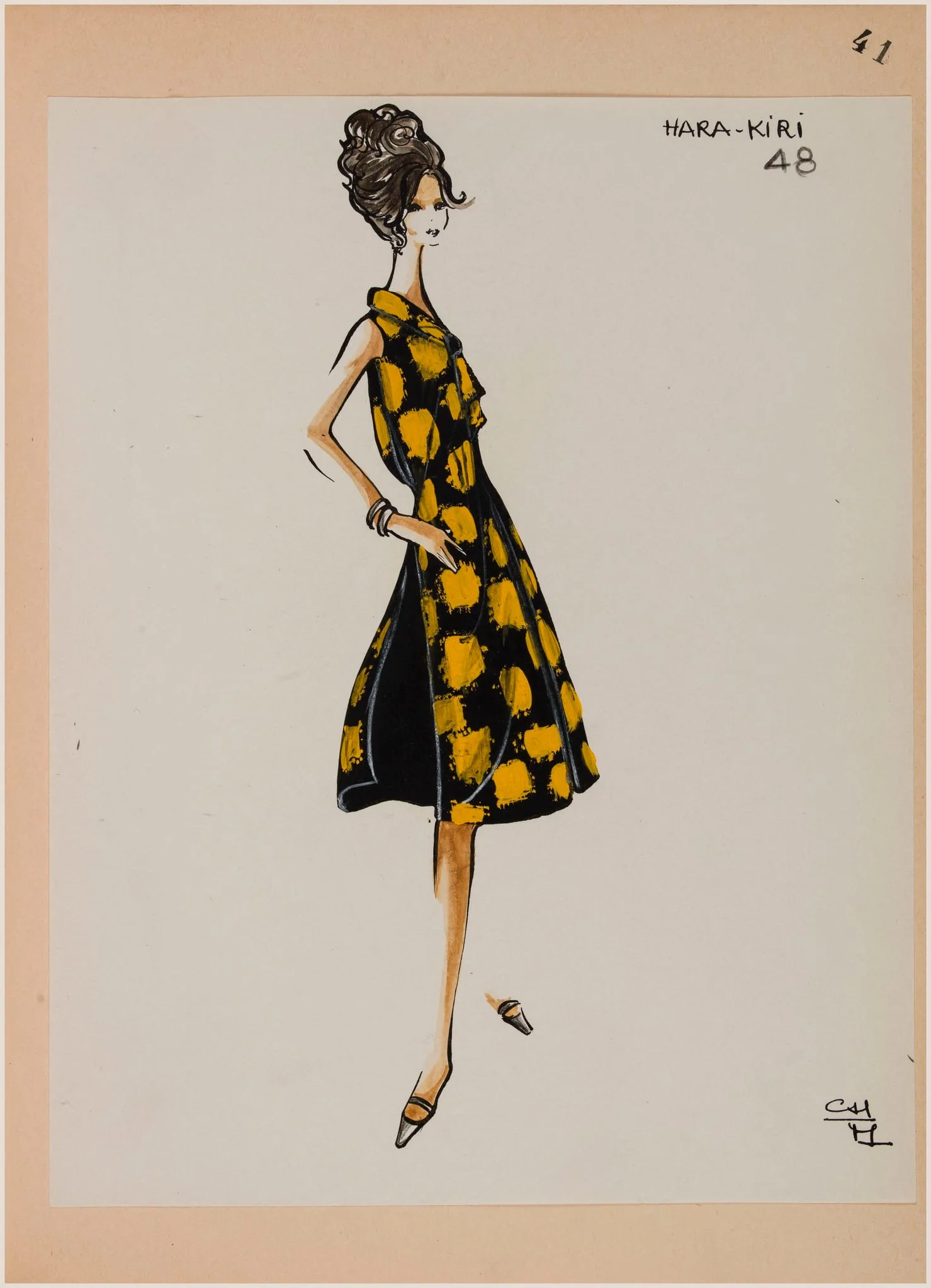 Hara-kiri, by Carven, 1963
