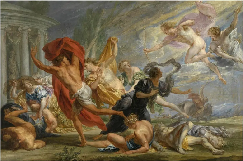Apollo and Diana Kill Niobe's Children