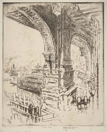 Within the Ferry, Cortlandt Street, New York