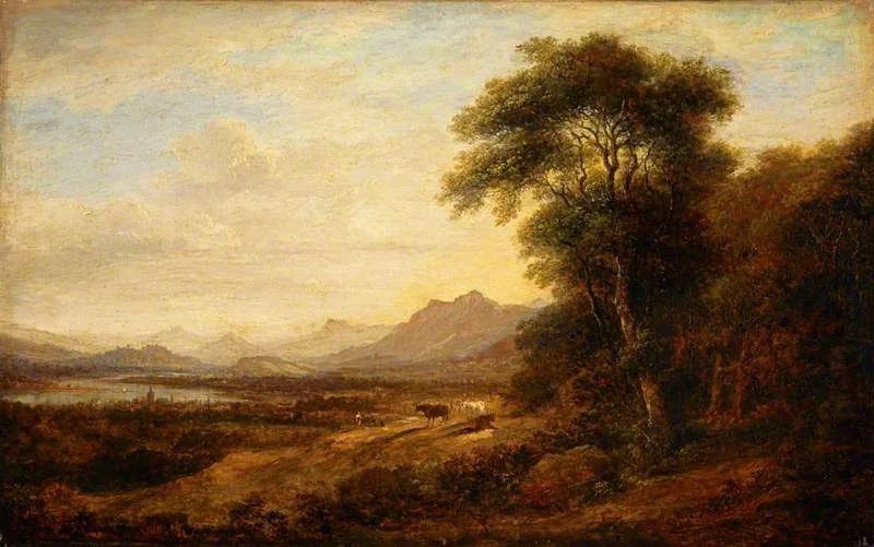 The Windings of the Forth (or The Forth near Alloa, Stirling in the distance)