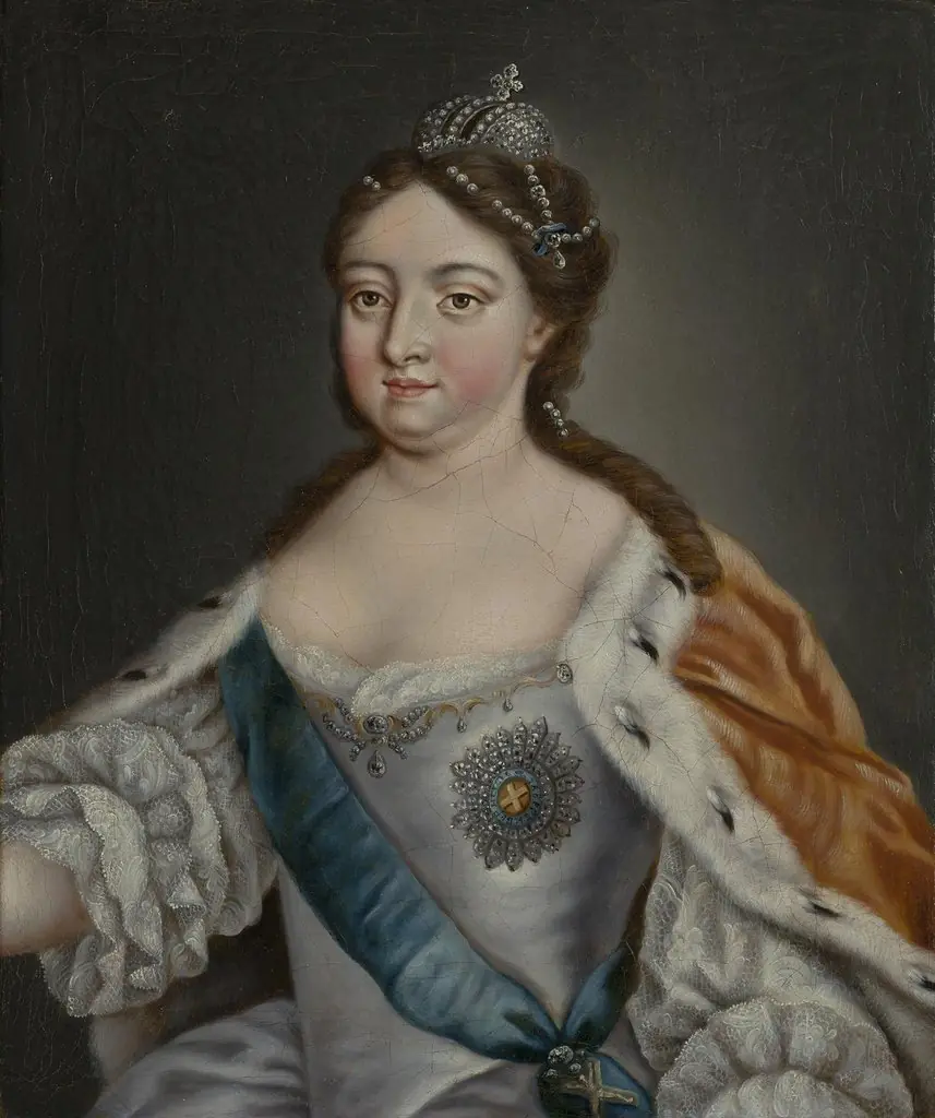 Portrait of Empress Anna Ioannovna