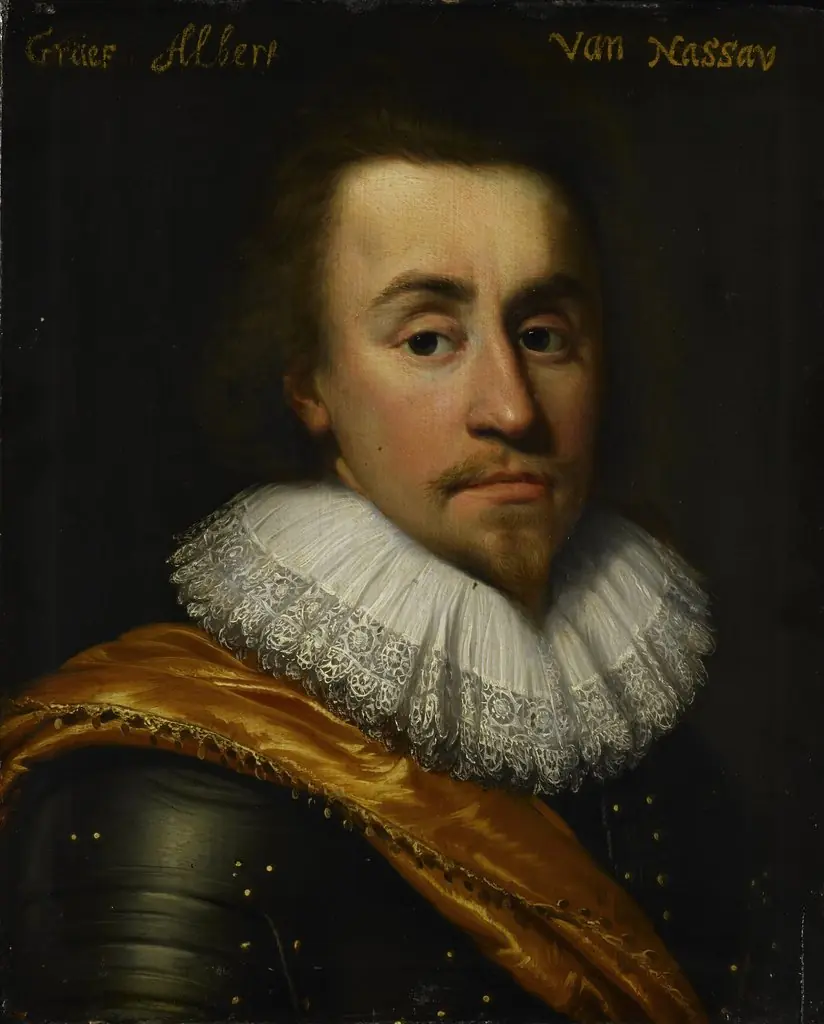 Portrait of Albert (1596-1626), Count of Nassau-Dillenburg