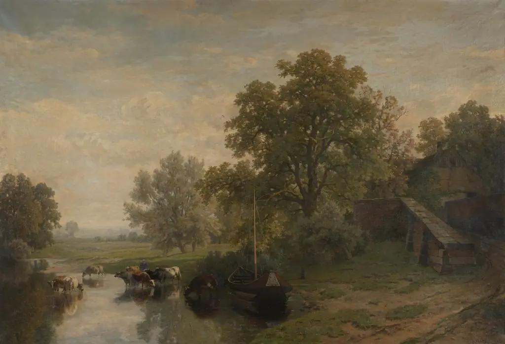 Landscape in Limburg
