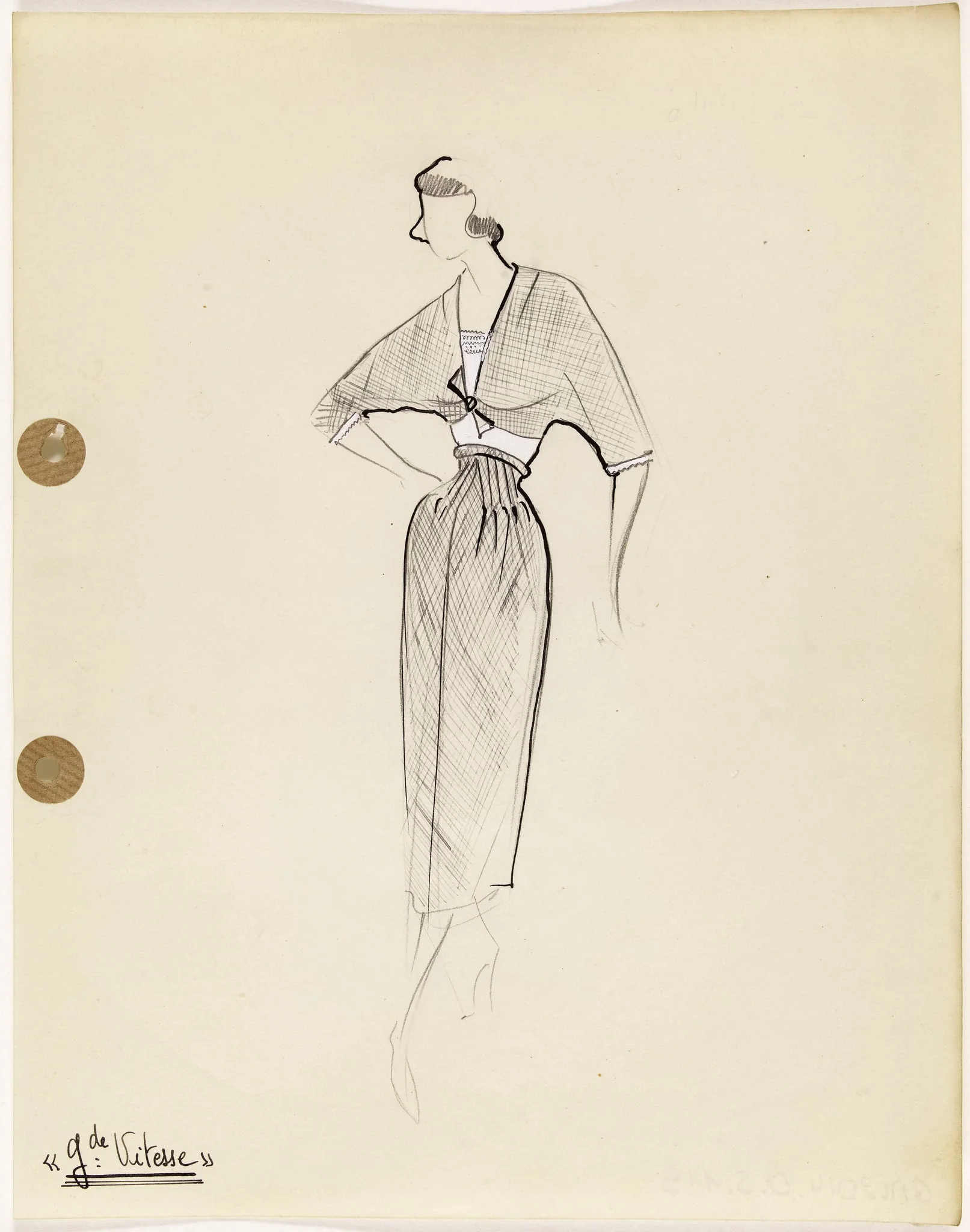 'Gde Vitesse', by Carven, 1949