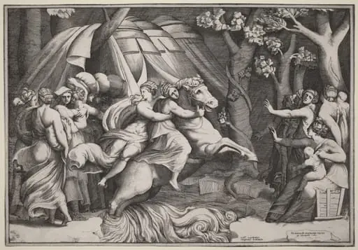 Clelia Crossing the Tiber