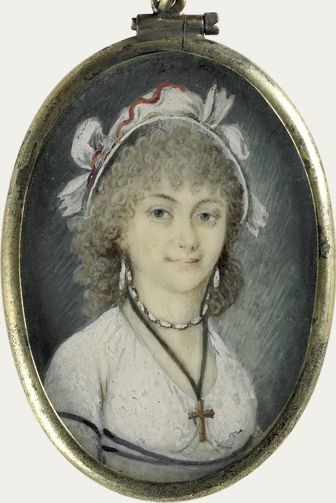 Portret van een jonge vrouw