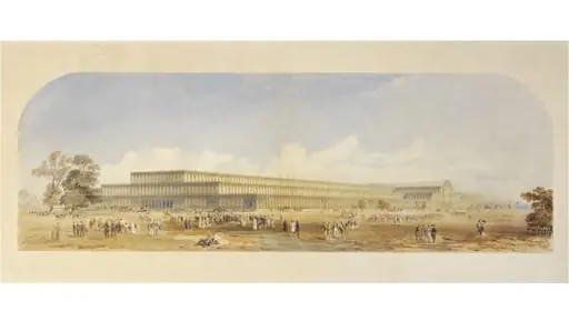 A View of Crystal Palace in Hyde Park