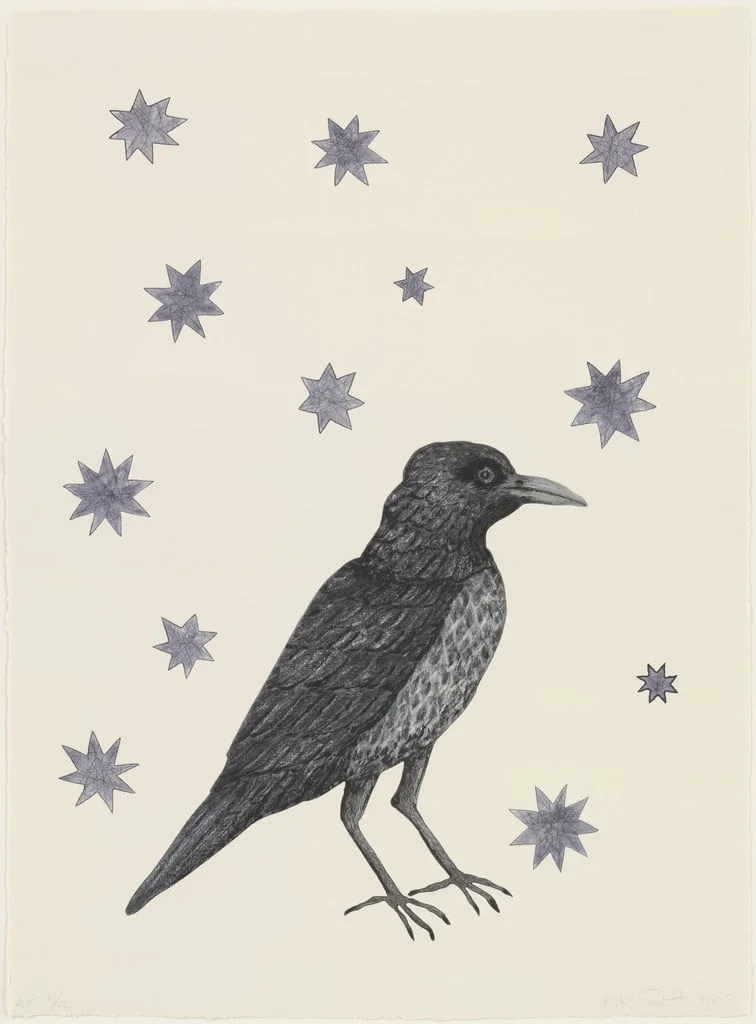 Untitled, by Kiki Smith, ink, 2005