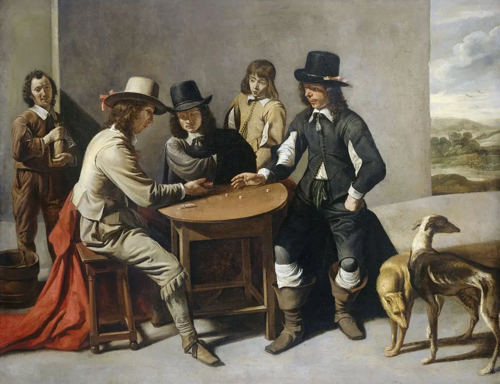 The dice-players