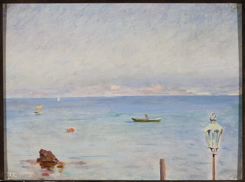 At Bosporus. From the journey to Constantinople