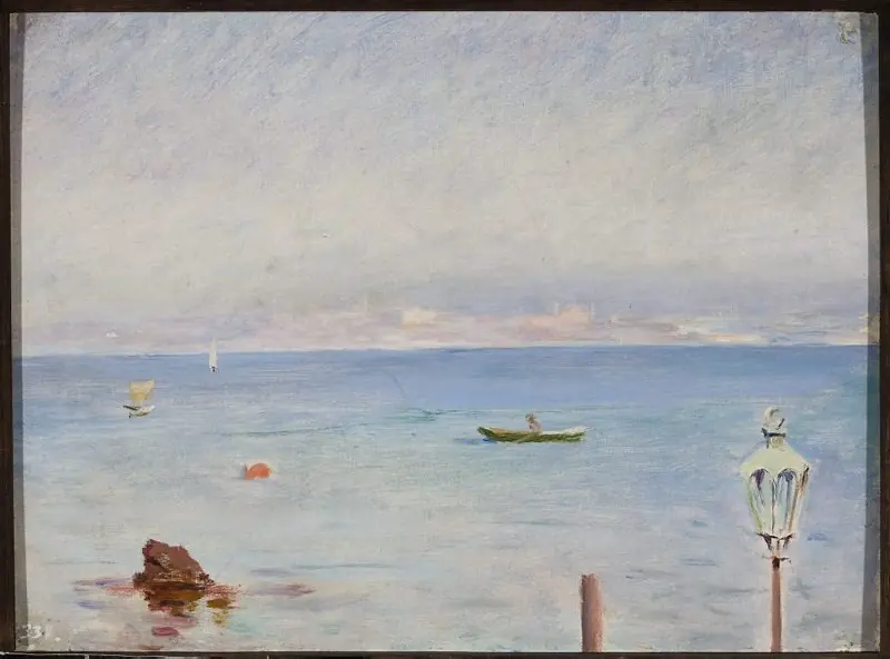 At Bosporus. From the journey to Constantinople
