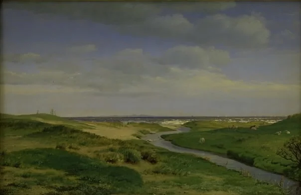 View of the North Coast of Zealand at Dronningmølle