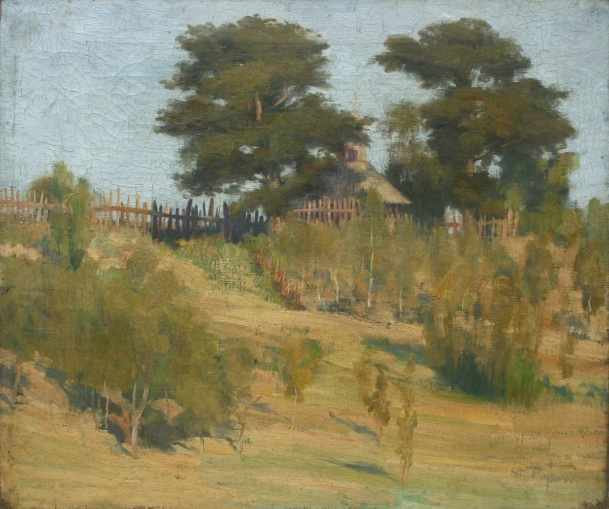 Peisaj - deal, by Ștefan Popescu, unspecified