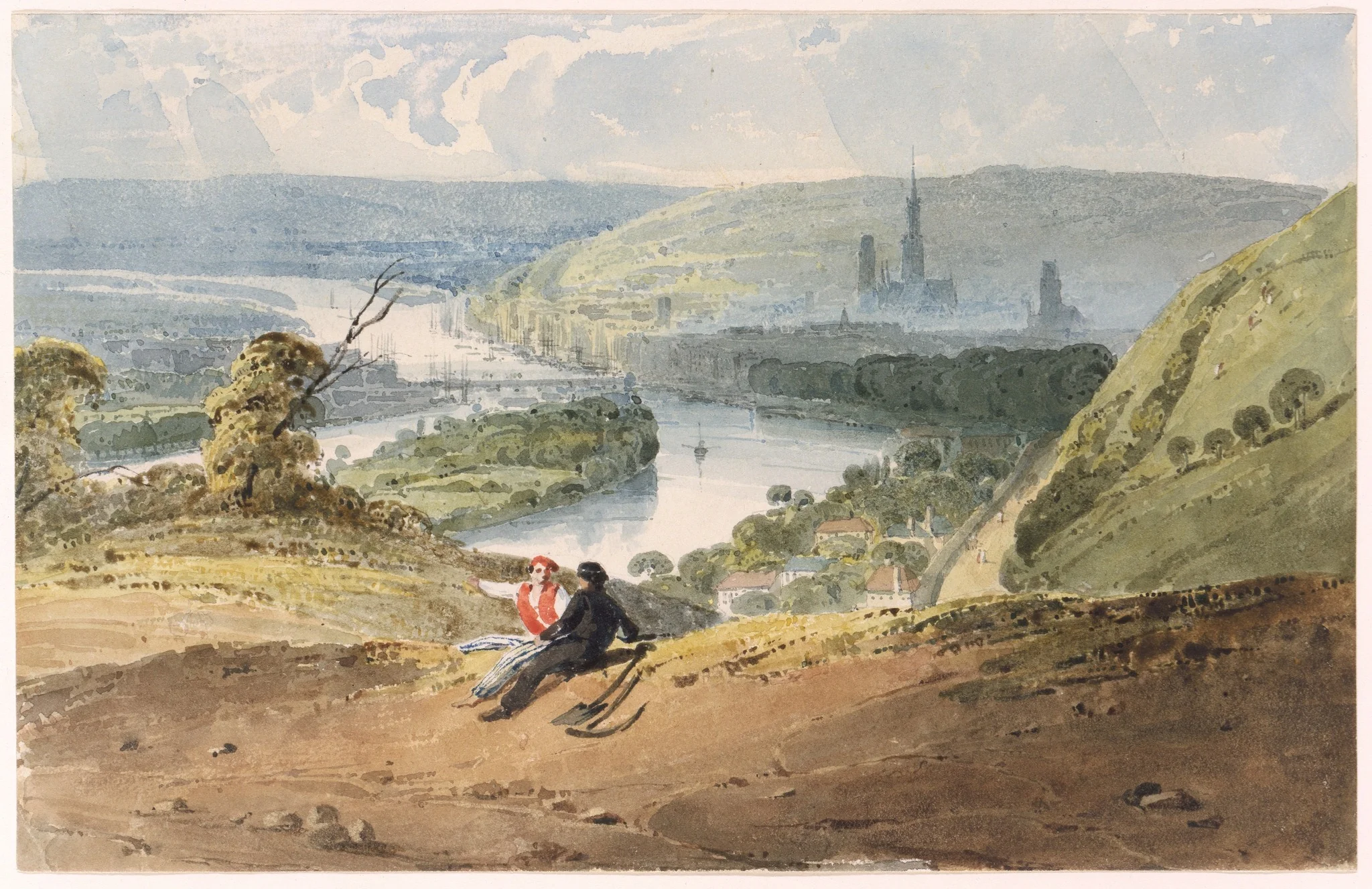 View of Rouen from St. Catherine’s Hill