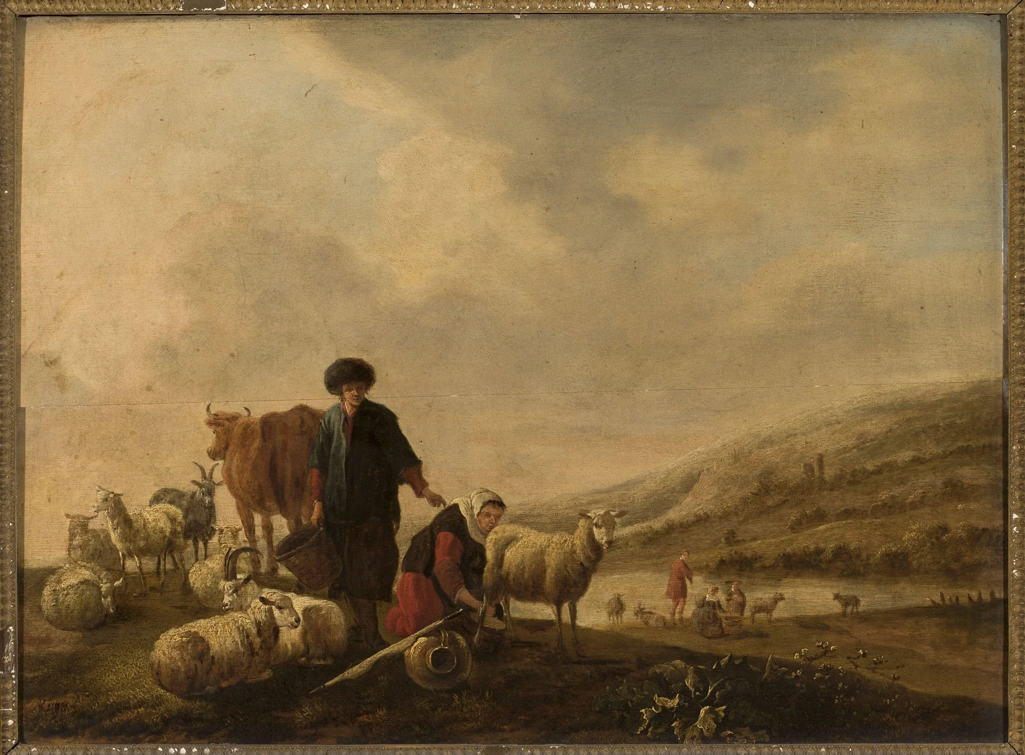 Pastoral scene