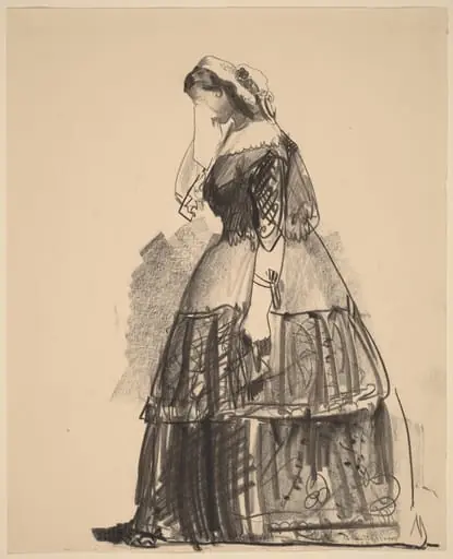 Lady of 1860 - The Actress