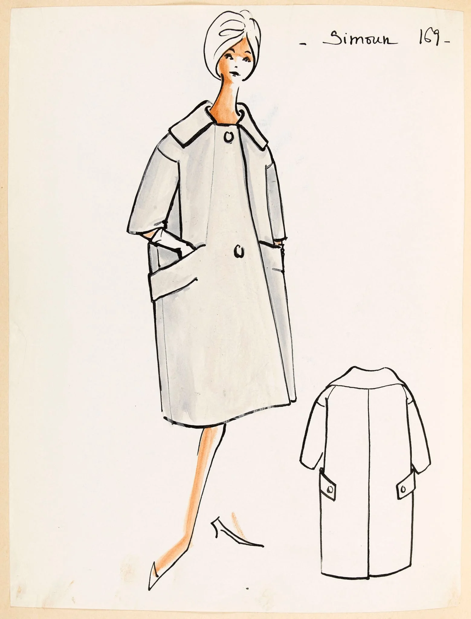 Simoun, by Carven, 1959