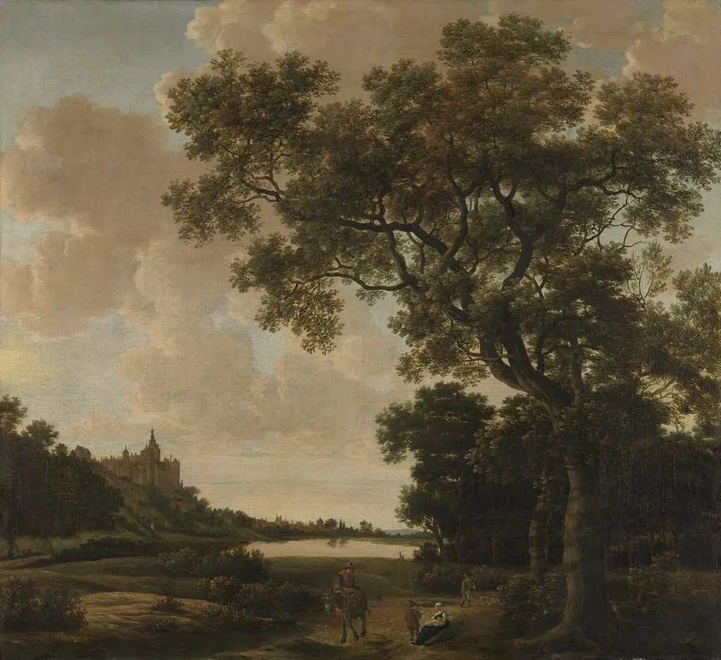 Landscape with the Schwanenturm, Kleve