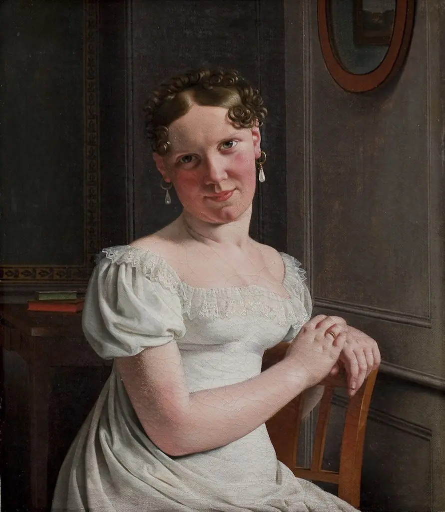 Julie Eckersberg, née Juel, the Artist's Second Wife