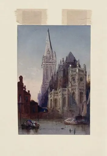 The Church of St. Pierre, Caen
