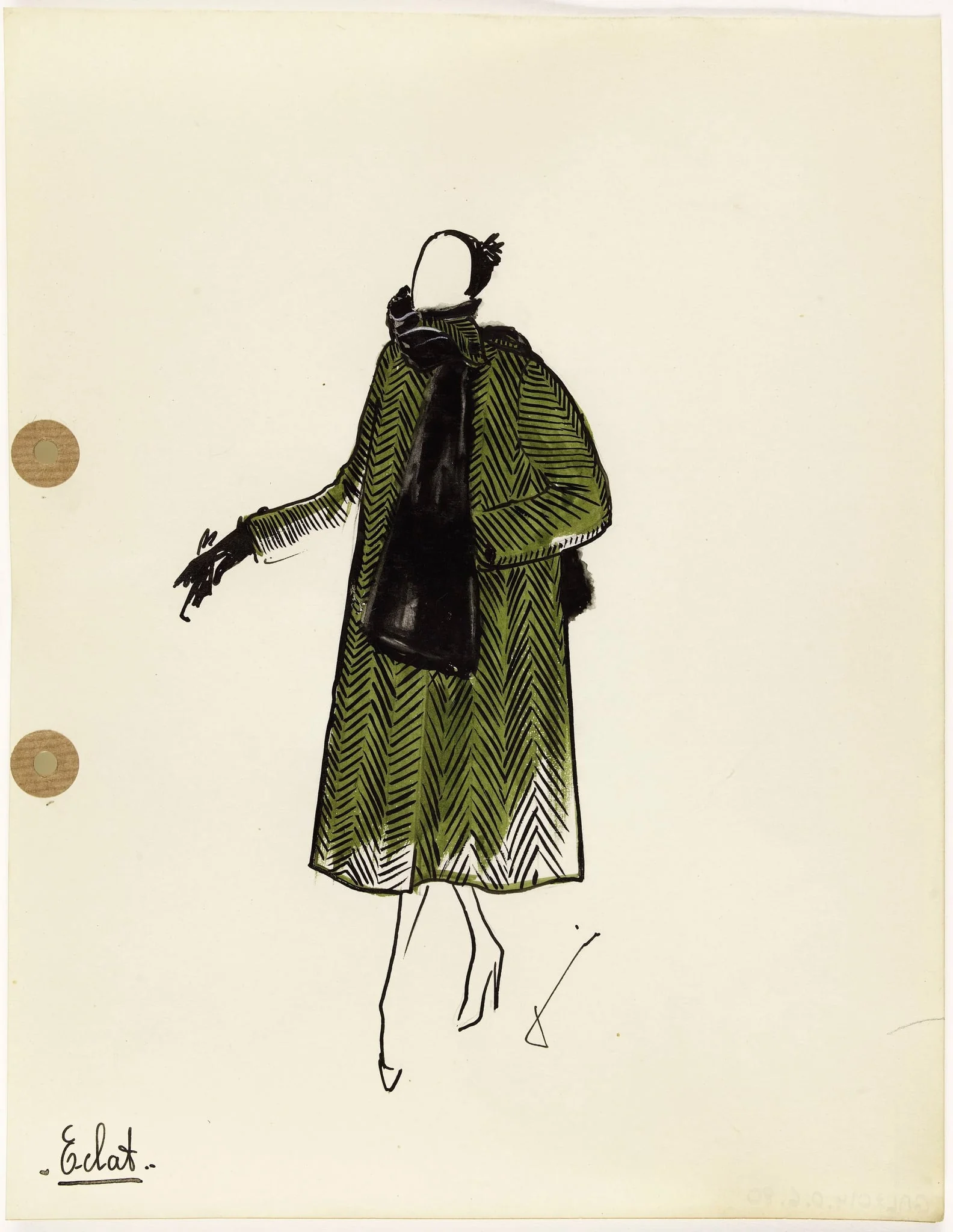 'Eclat', by Carven, 1949