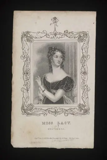 Miss Lacy as Belvidera