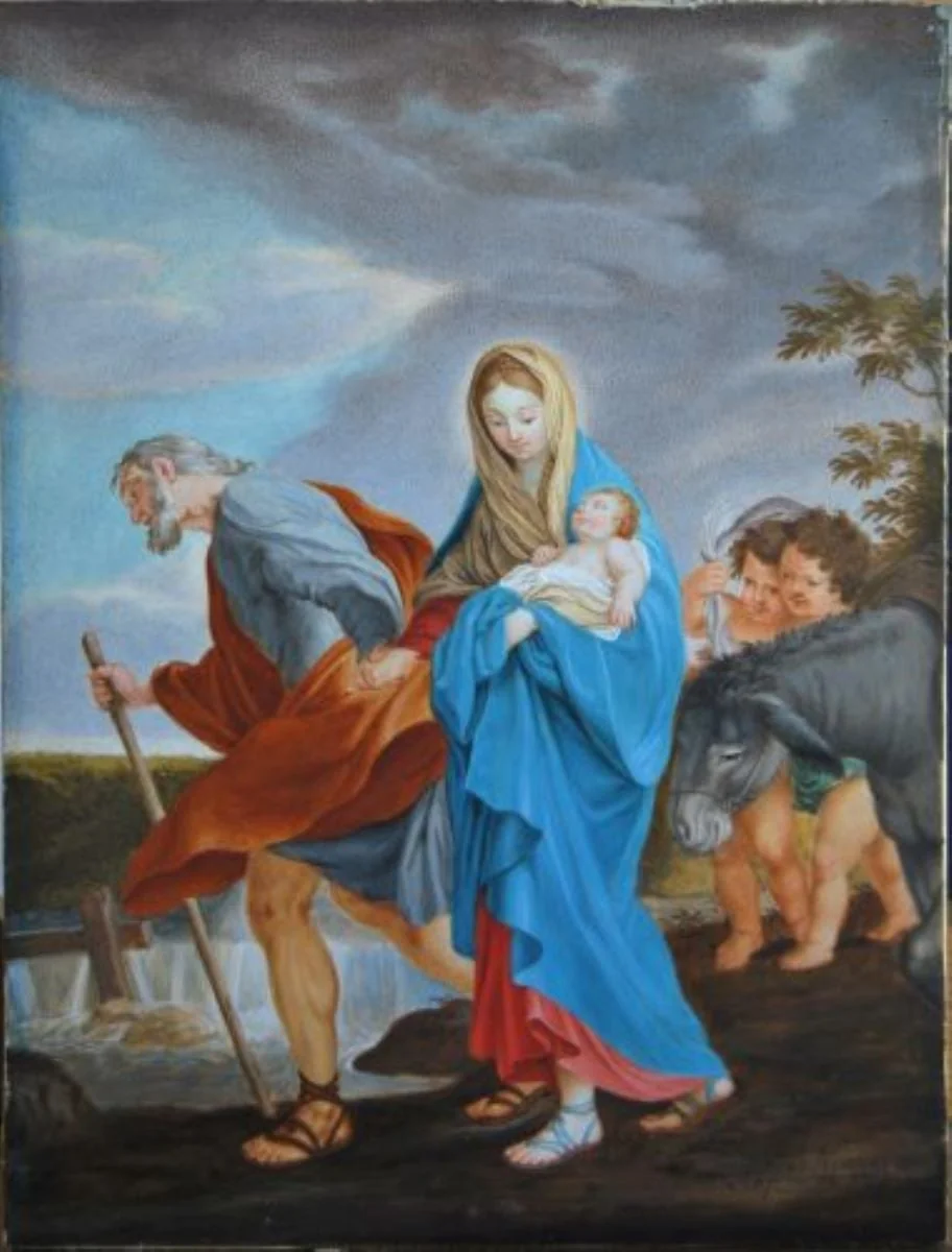 Fuga în Egipt, by Carlo Maratta, unspecified, 1777