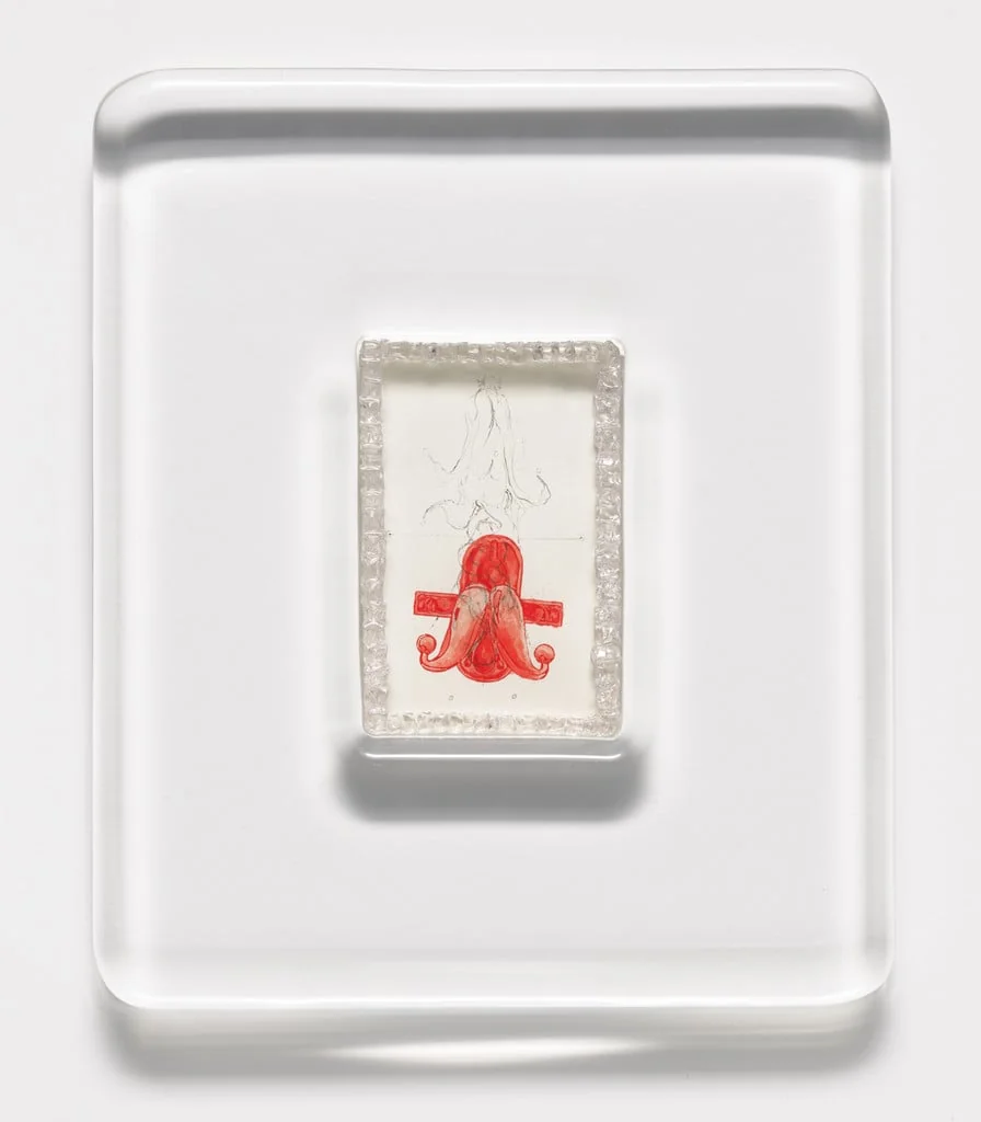 Untitled, by Matthew Barney, acrylic, 1998