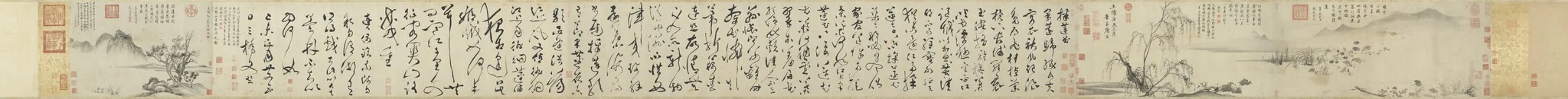 Picking Lotuses, by Tang Yin, unspecified, 1520