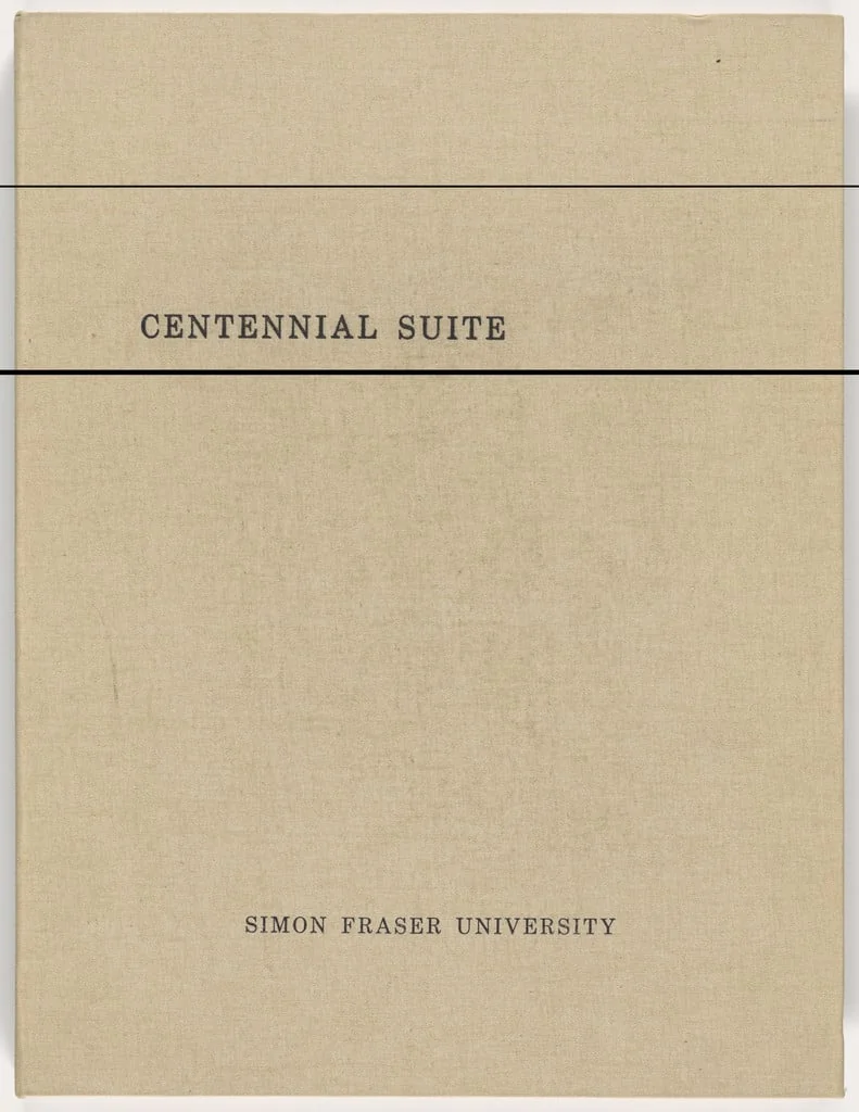 Untitled, by Michael Morris, Toni Onley, Iain Baxter&, Maxwell Bates, B.C. Binning (Bertram Charles Binning), Claude Breeze, Audrey Capel-Doray, Brian Fisher, John Korner, Jack Shadbolt, Gordon A. Smith, Joel Smith, Takao Tanabe Various Artists, ink, 1968