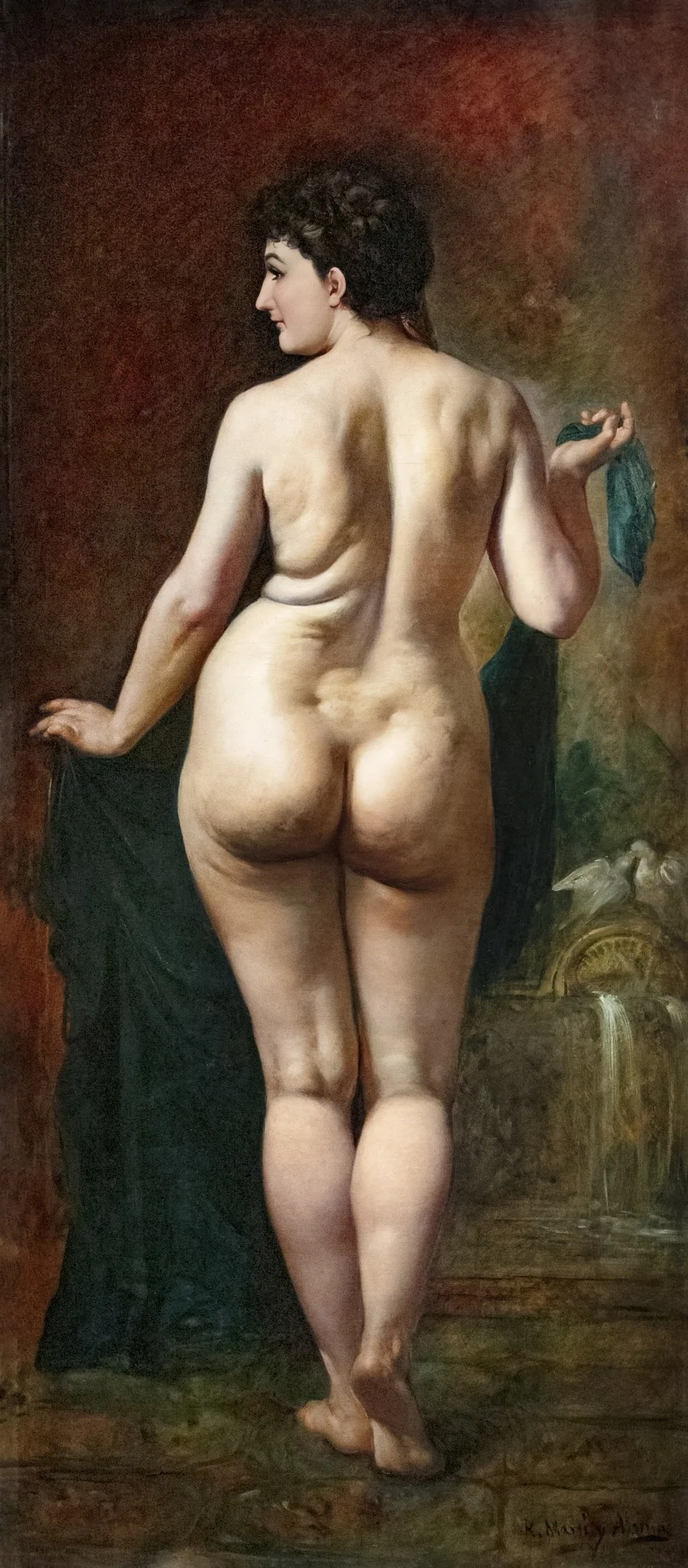 Female Nude from Behind