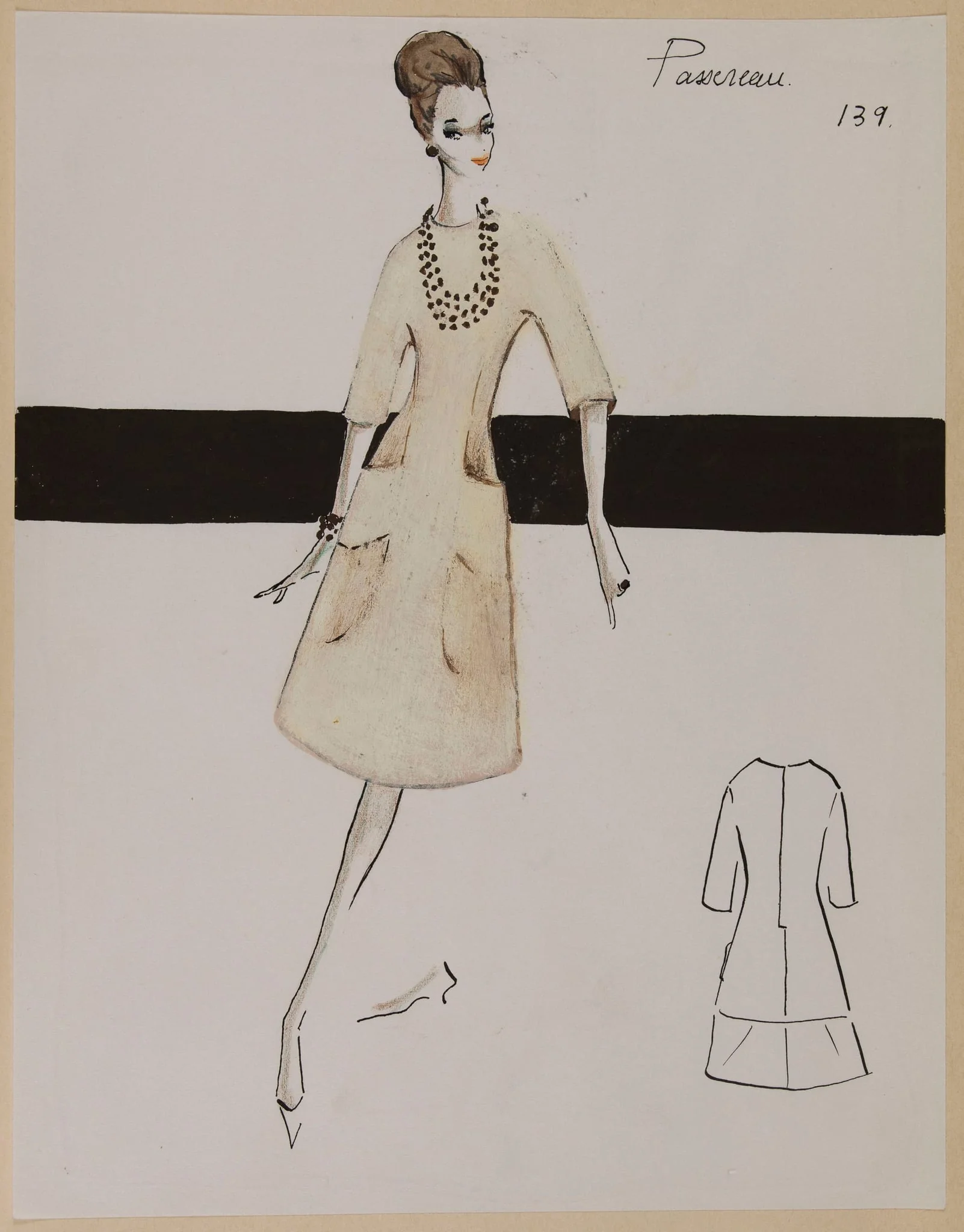 Passereau, by Marie-Louise Carven, 1960
