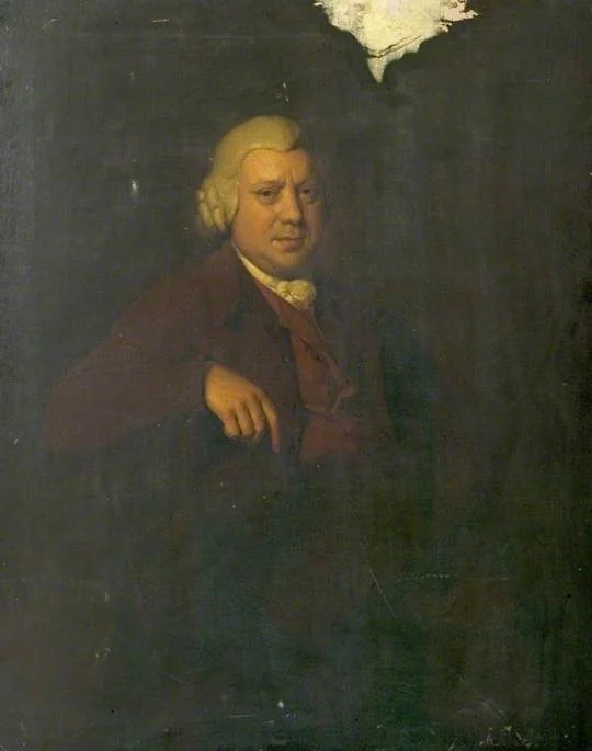 Sir Richard Arkwright (1732–1792), by Unknown, oil