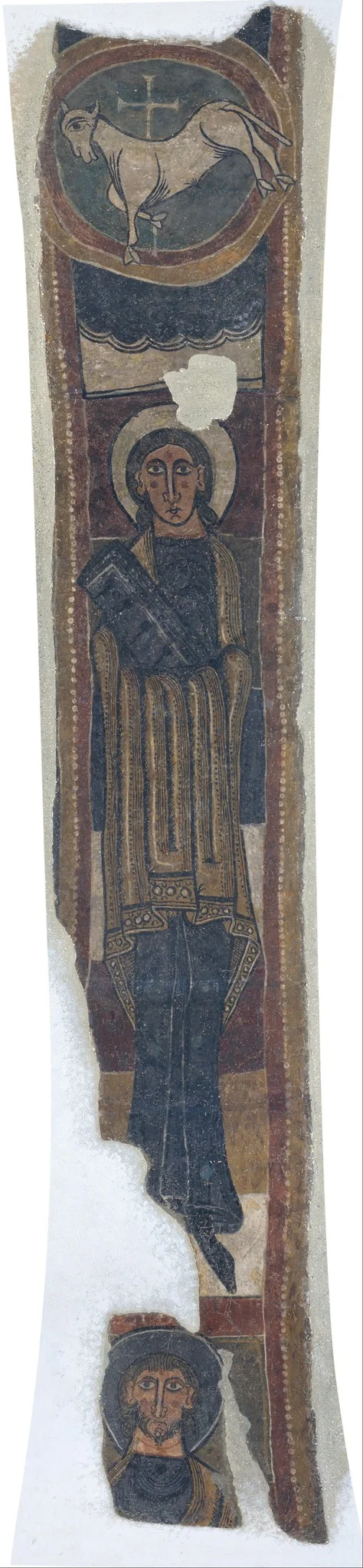 Lamb of God and saints from Santa Maria de Taüll, by Master of the Day of Judgement, unspecified, 1123