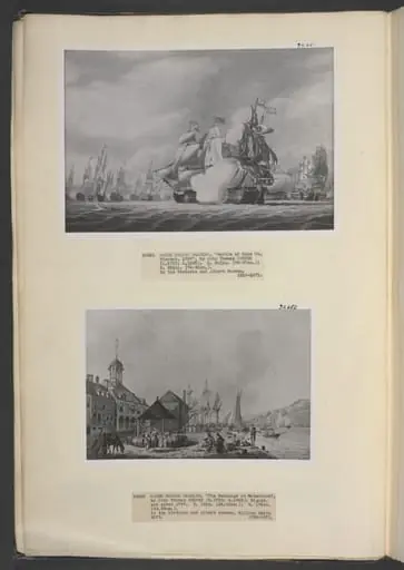 Battle of Cape St. Vincent, Sir John Jervis raking the Spanish Vice-Admiral's ship