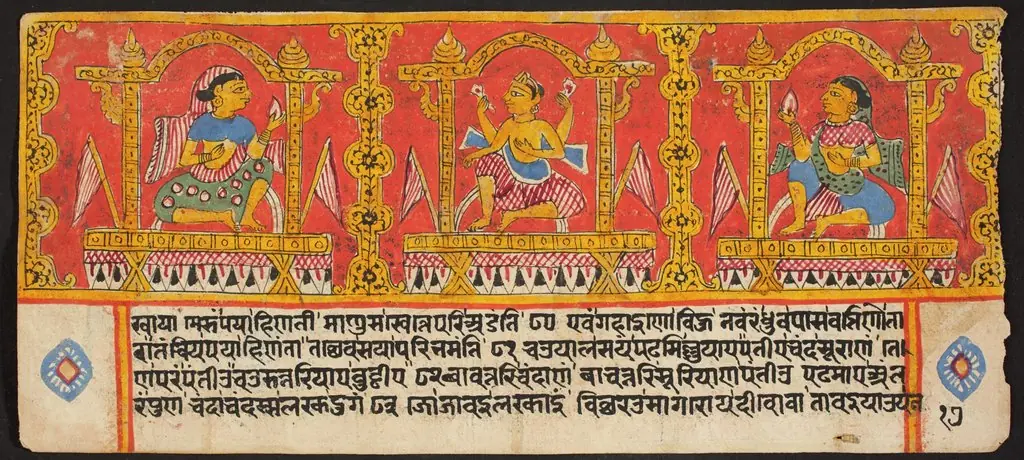 Tantric Manuscript "Sangrahani Sutra"