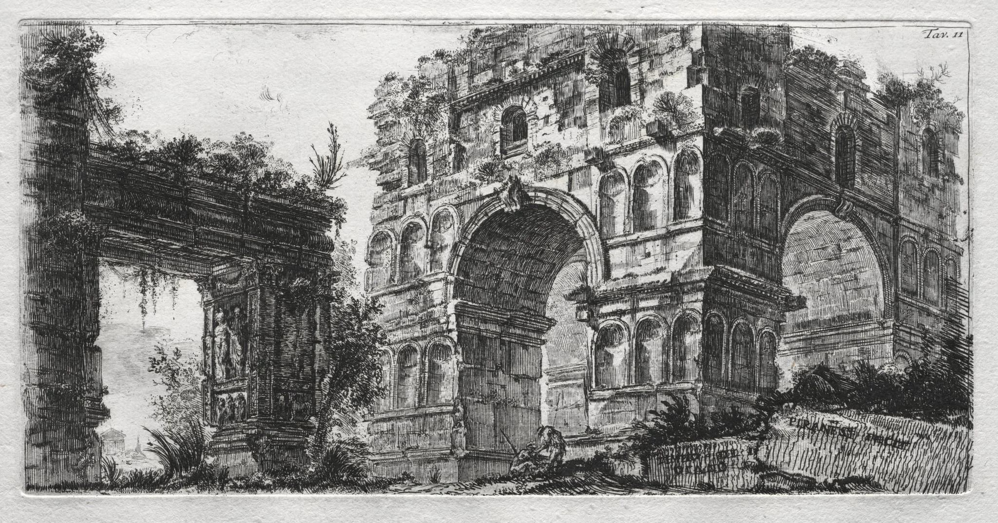 Tempio di Diana, by Giovanni Battista Piranesi, 1748