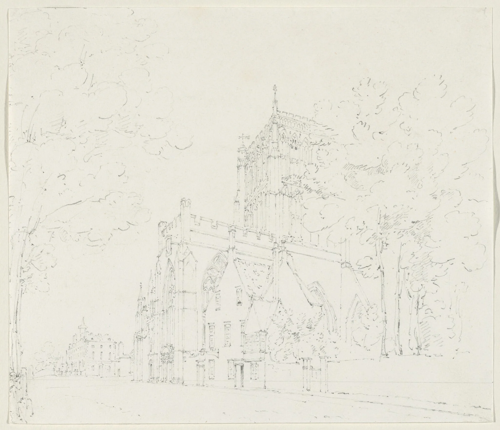 Bristol Cathedral from College Green