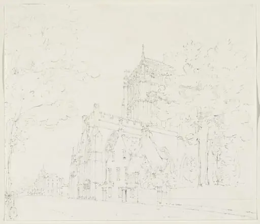 Bristol Cathedral from College Green