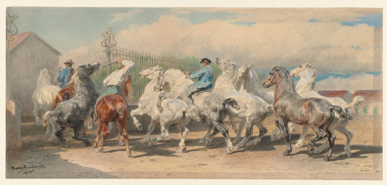Return from the Horse Fair, by Rosa Bonheur, 1873