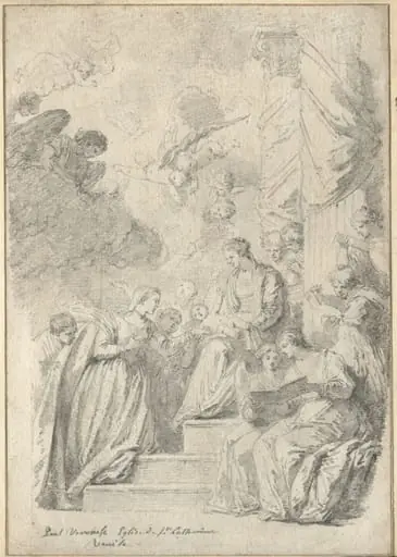 The Mystic Marriage of Saint Catherine