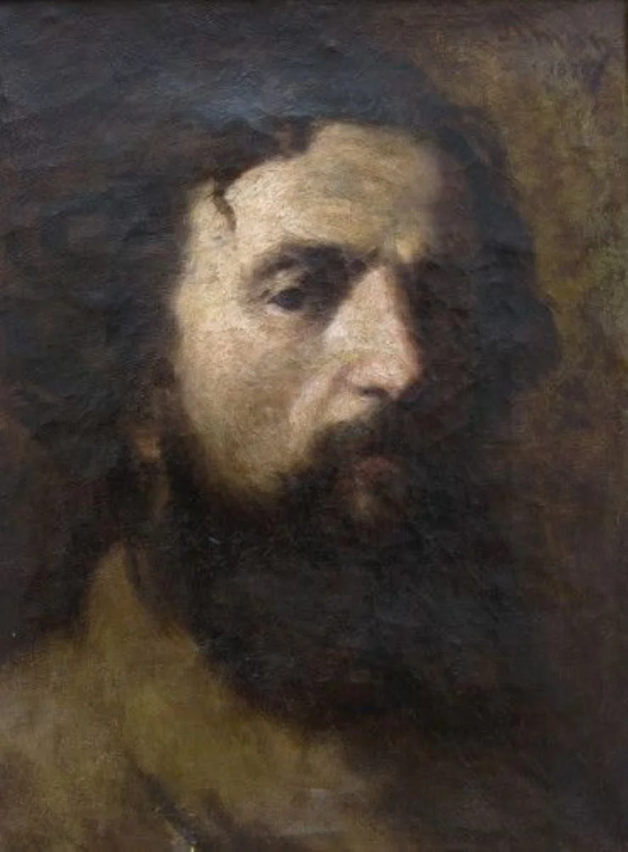 Autoportret, by Theodor Aman, unspecified, 1874