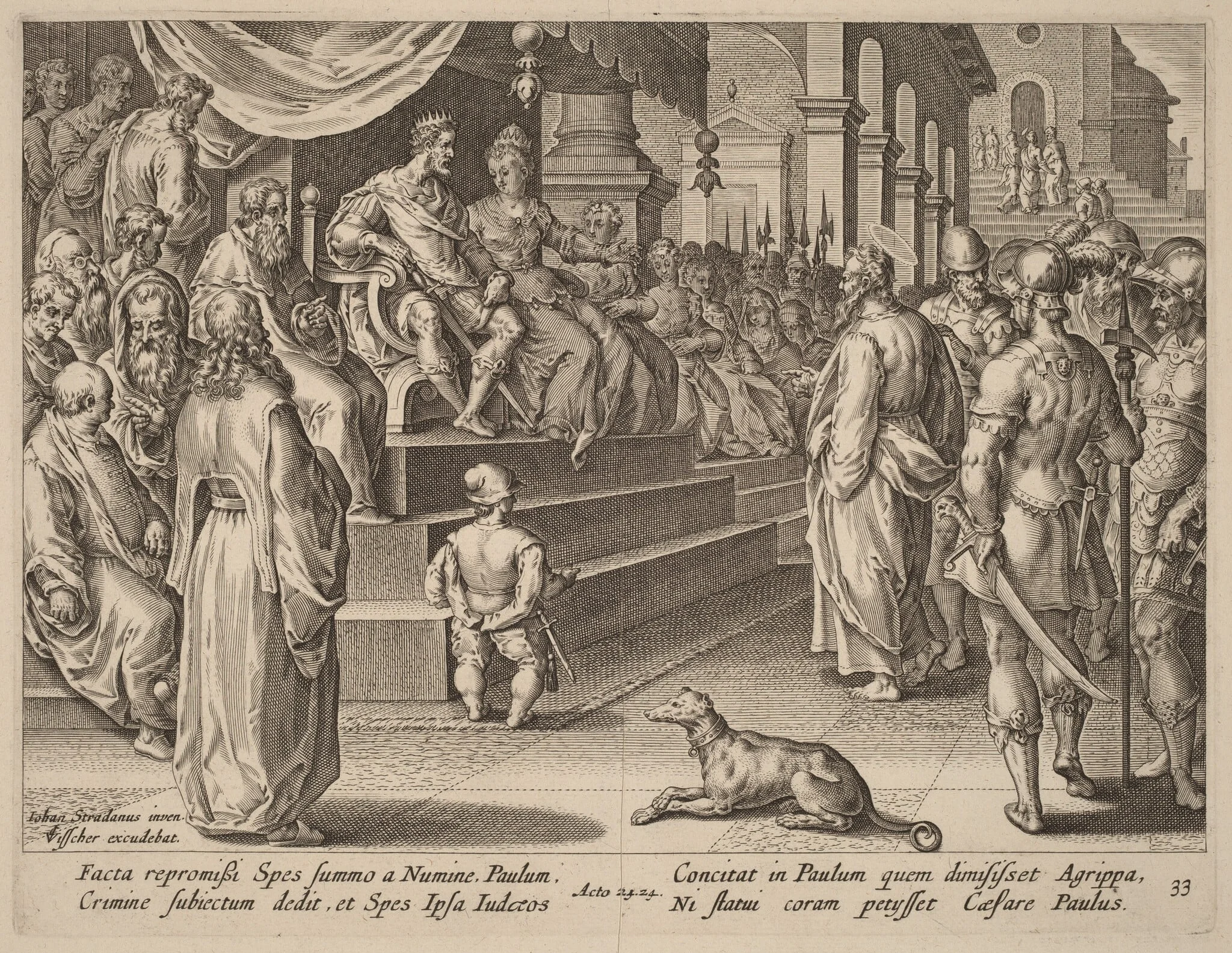 Saint Paul before Festus and Agrippa